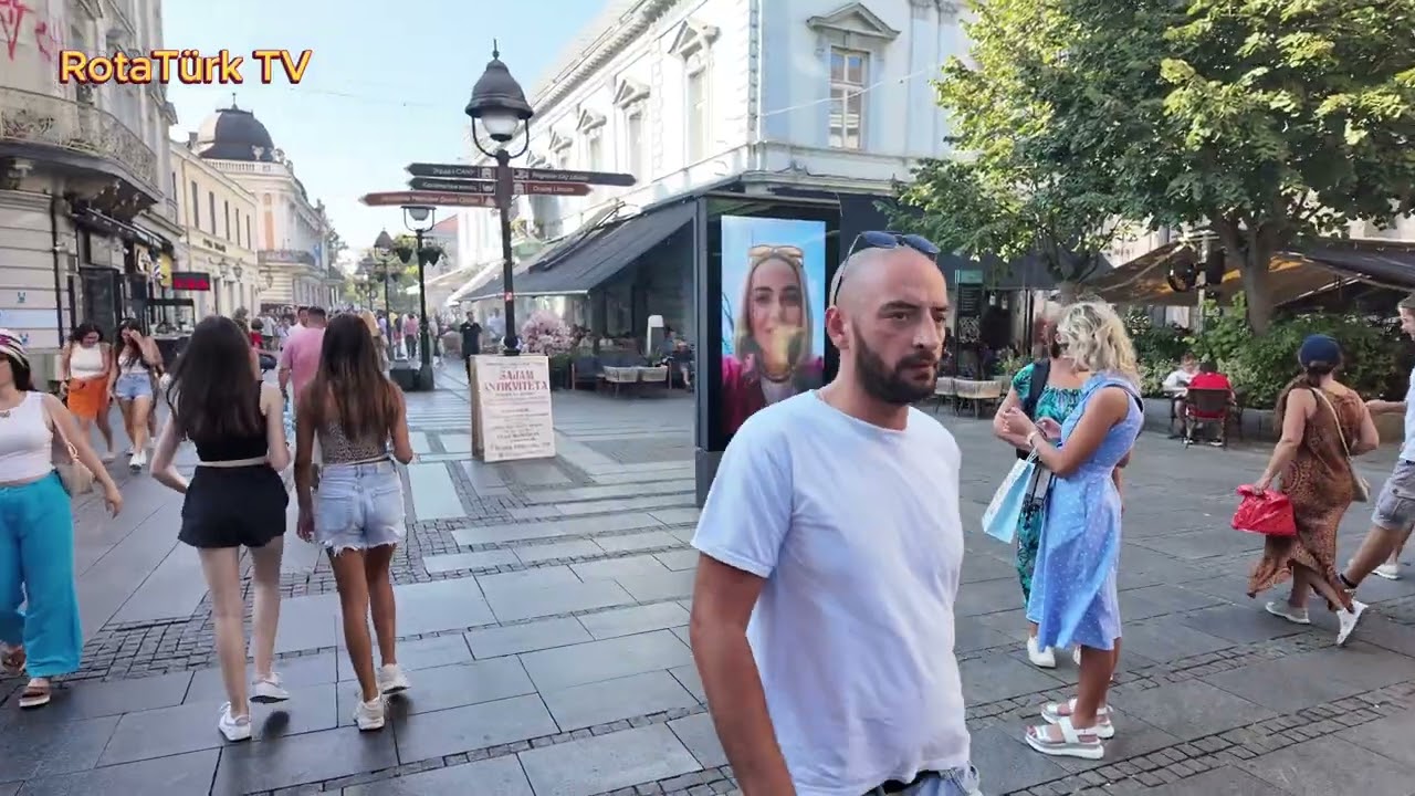 SIRBİSTAN BELGRAD SOKAKLARI 4K /THE STREETS OF SERBİA BELGRADE 4K PART2