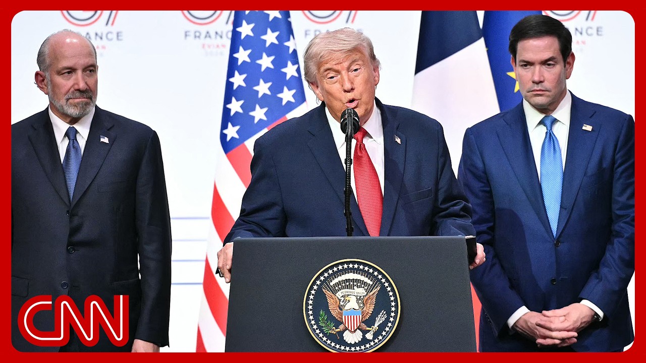 Full Trump G7 press conference: Iran agreement, Israel, Ukraine & more