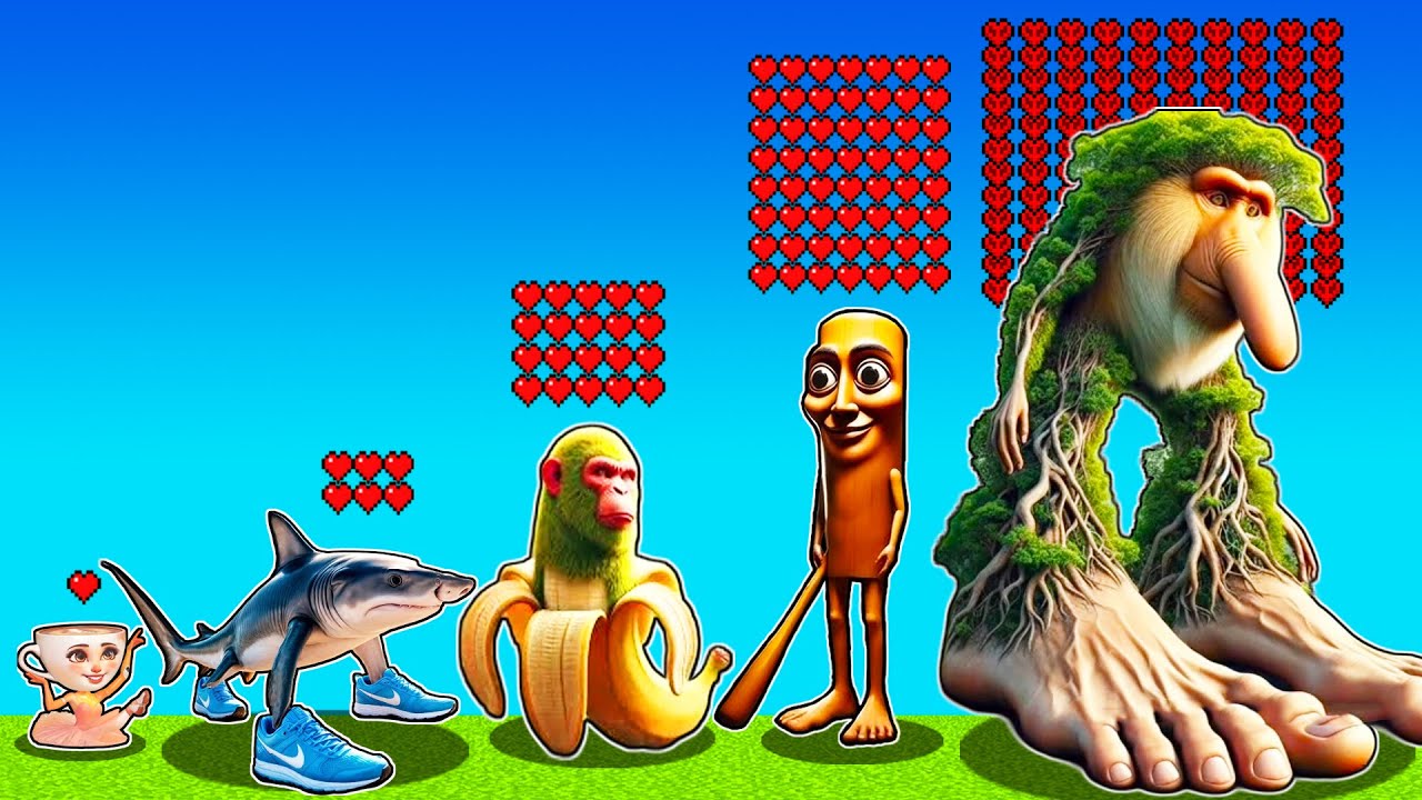 ¿QUÉ ITALIAN BRAIN ROT TIENE MAS VIDA EN MINECRAFT?