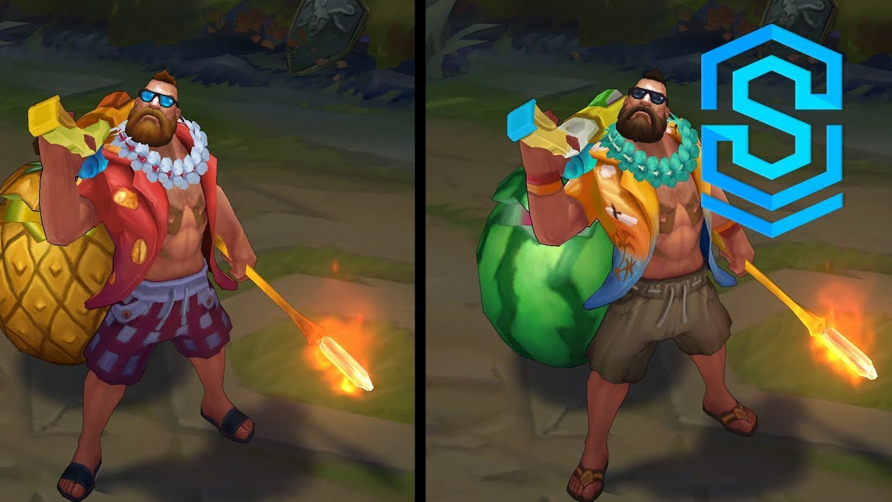 Pool Party Gangplank Chroma Skins