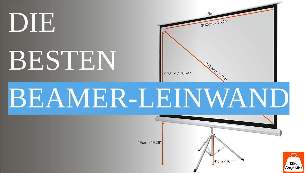 Die 12 besten Beamer-Leinwand