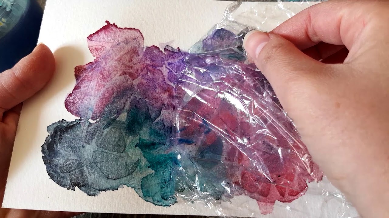 ASMR - Crystal Shiny Birds Watercolor realisation - No music