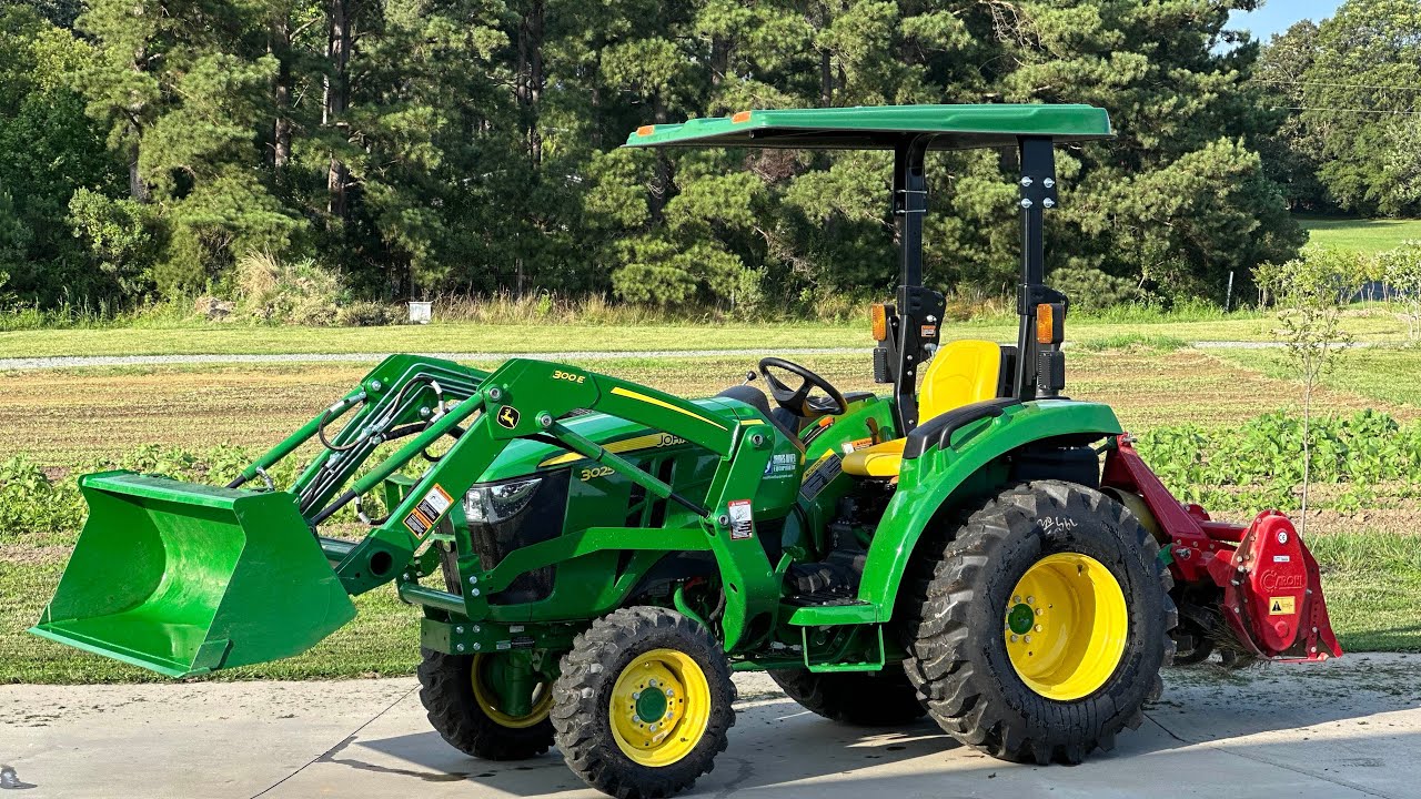 John Deere Compact Tractor 3025 Initial 10 Hour Service