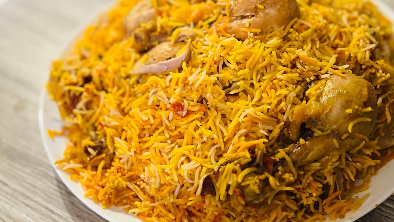The Most Delicious & tasty Chicken Biryani | بریانی گوشت مرغ