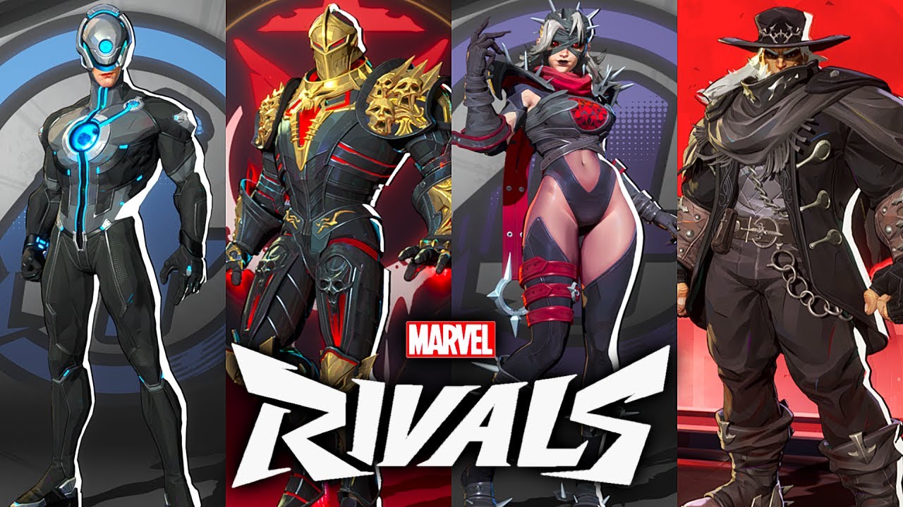 Marvel Rivals Season 1 - All Characters & Skins Showcase (4K 60FPS)