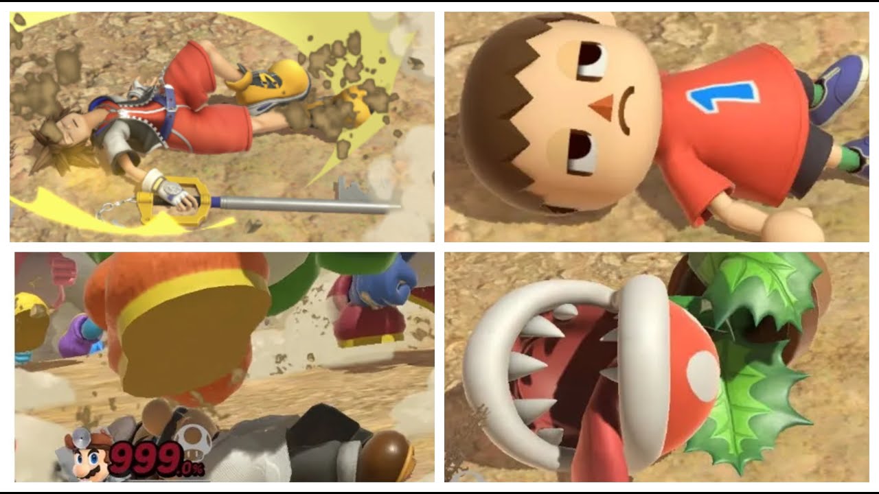SSBU:  Yoshi Final Smash on EVERYONE (Including Sora)