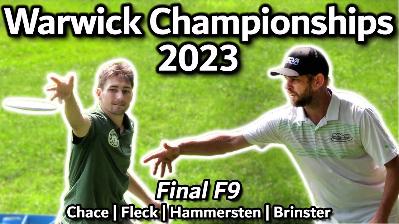 Warwick Disc Golf Championships | Final F9 | Chace, Fleck, Hammersten, Brinster | Gatekeeper