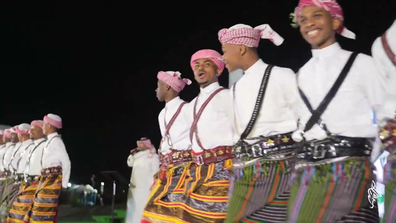 حفل مشاركة محافظة أحد المسارحة ضمن فعاليات #شتاء_جازان بالقرية التراثية