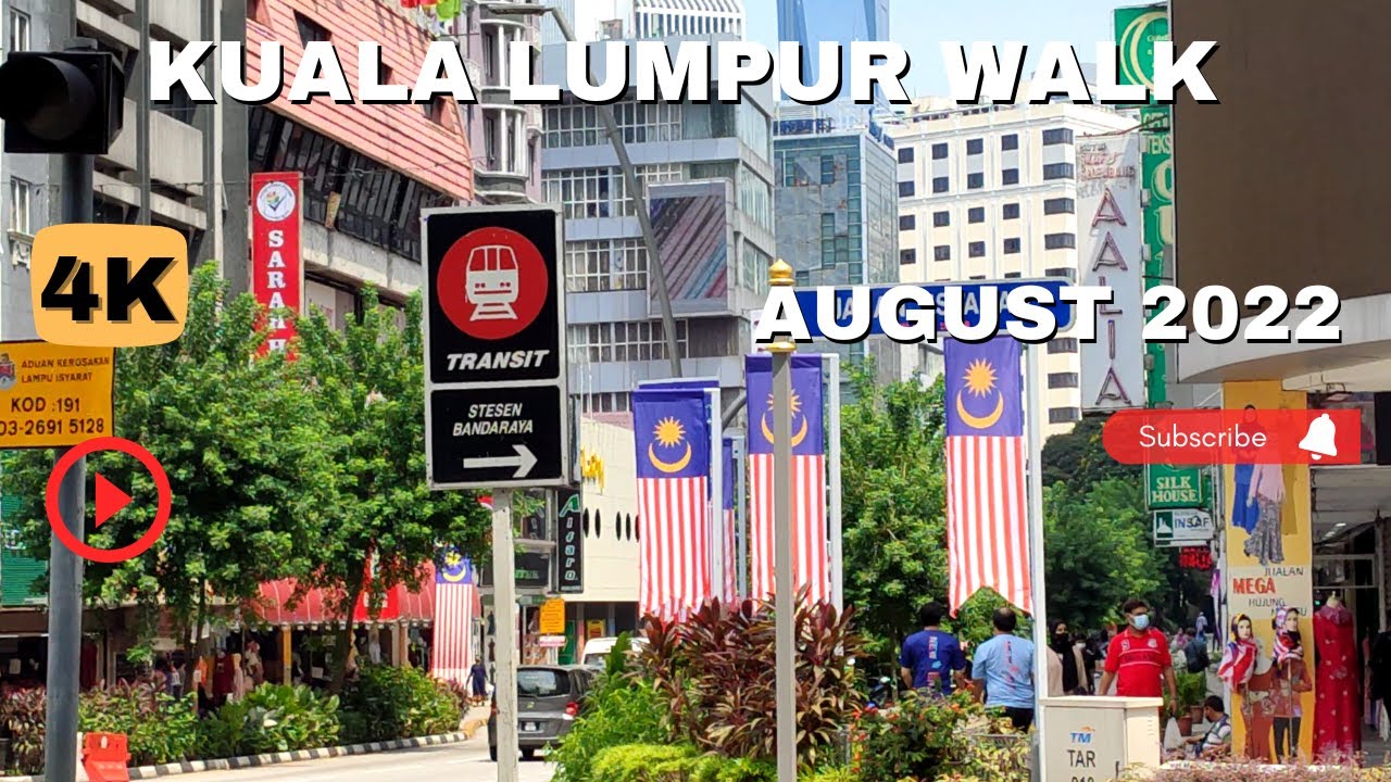 [4K] 13 Interesting Facts About Jalan Tuanku Abdul Rahman | Kuala Lumpur Walking Tour Jalan TAR