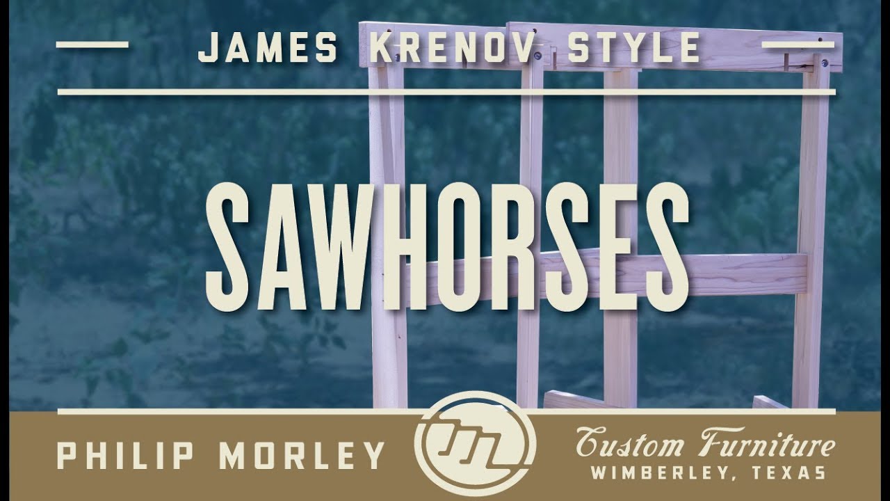 James Krenov Style Sawhorses