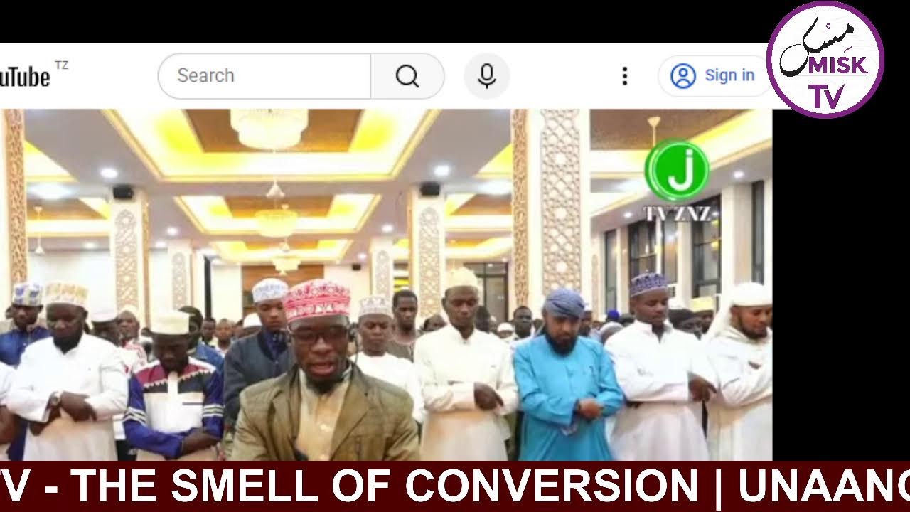 #LIVE# SWALAH YA TARAWEHE MASJID AL WAHIDA JIJINI MWANZA - MISK TV - THE SMELL OF CONVERSION