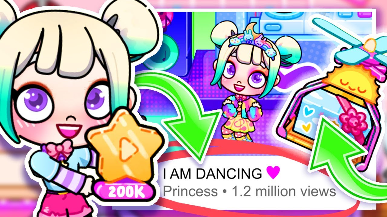 How I Became a POPULAR YOUTUBER with 200k Subscribers! 😍 Avatar World Story 💖