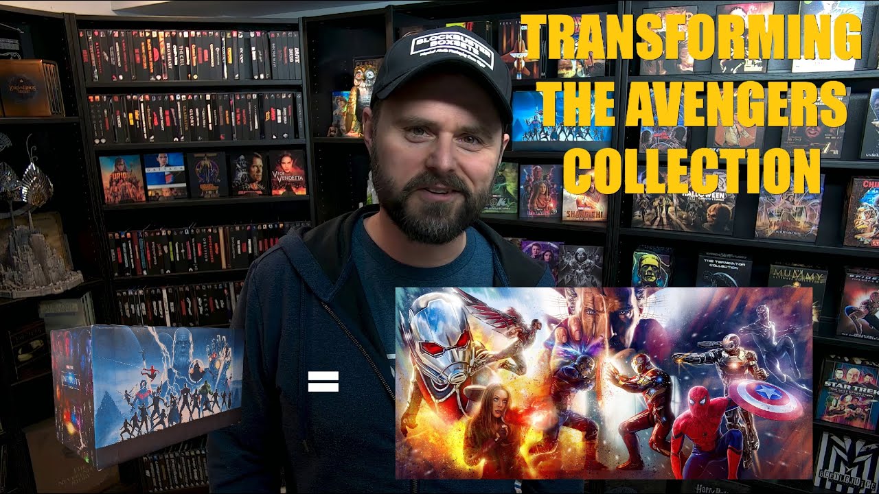 Трансформация и распаковка всей моей коллекции коробок MCU