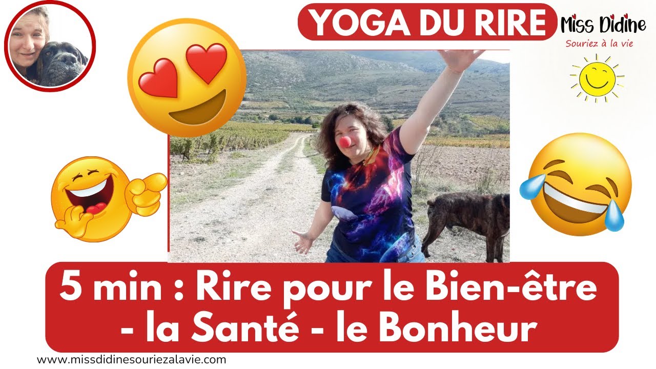 5 Minutes de Yoga du Rire : Atelier Bien-&Ecirc;tre pour une Sant&eacute; et un Bonheur Rayonnants #yogadurire