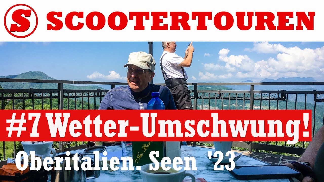 Oberitalienische Seen 2023 #7 | Aprilwetter im Juni | Bergamascer Alpen | Regenfahrt | Dritter Tag