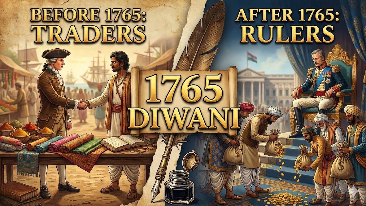 The Grant of the Diwani (1765): The Shift from Trade to Rule [ The Beginning of Empire ]