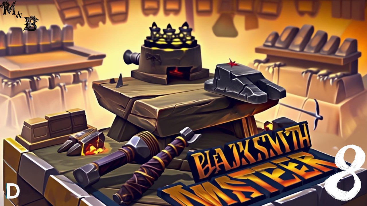 [⚒️Blacksmith Masters⚒️] #8 - Újra nap 11-ről! Hogyan építjük vissza a műhelyt? 🛠️