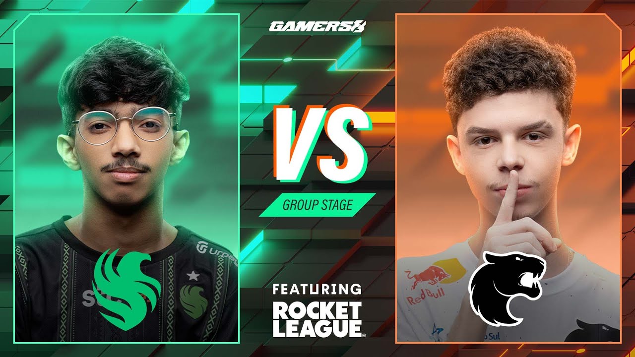 Team Falcons vs FURIA // Gamers8 featuring Rocket League // Group Stage