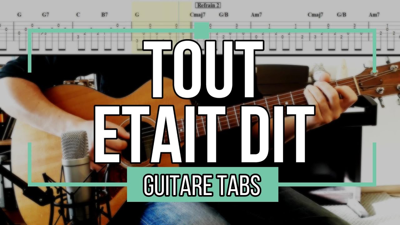 Tout était dit - Jean-Jacques Goldman [ Guitare Tabs ]