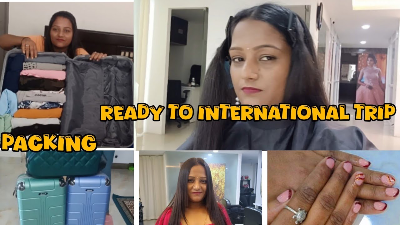 Before preparation and packing 