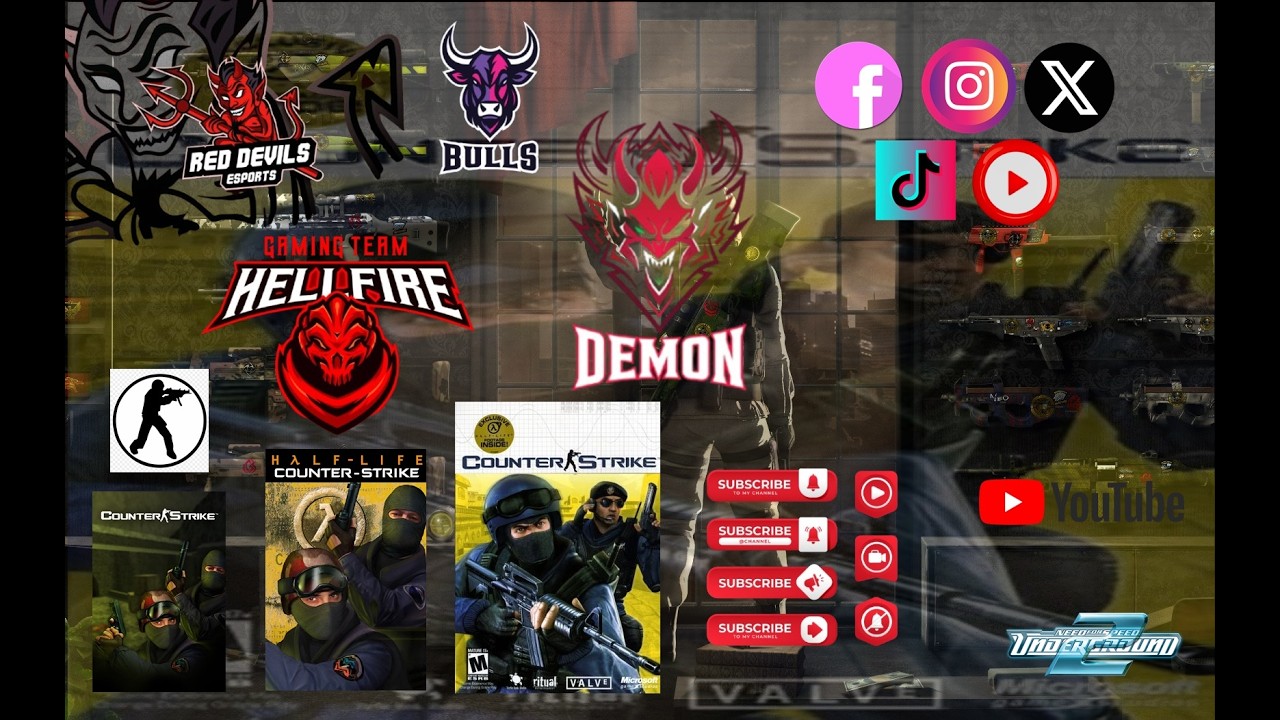 Counter-Strike CS1.6 - All Seth Weapons em 3 Mapas - Update Skullberix 2026 Next Code #6million