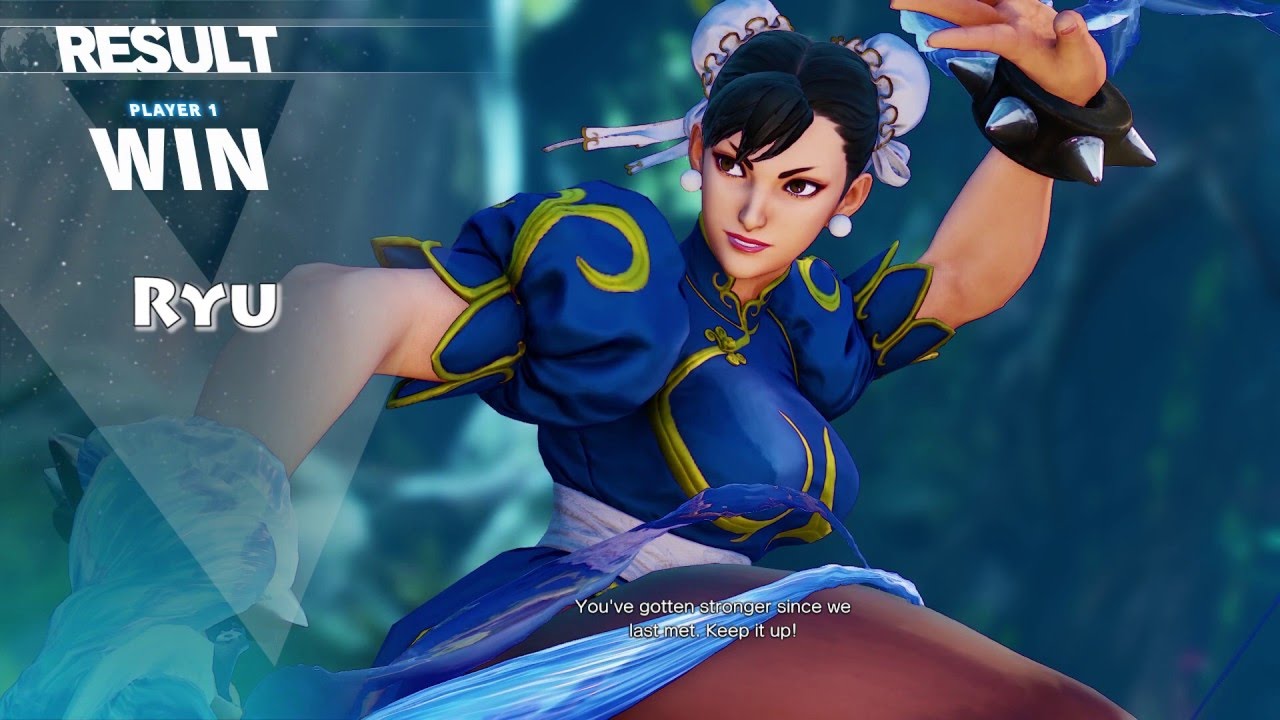 Street Fighter V: Chun-Li Victory Quotes HD