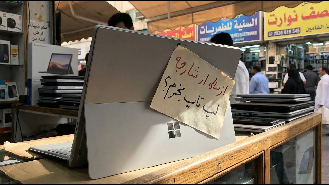 از شارجه لپ‌تاپ استوک بخریم یا نه؟ | نکات مهم قبل از خرید
