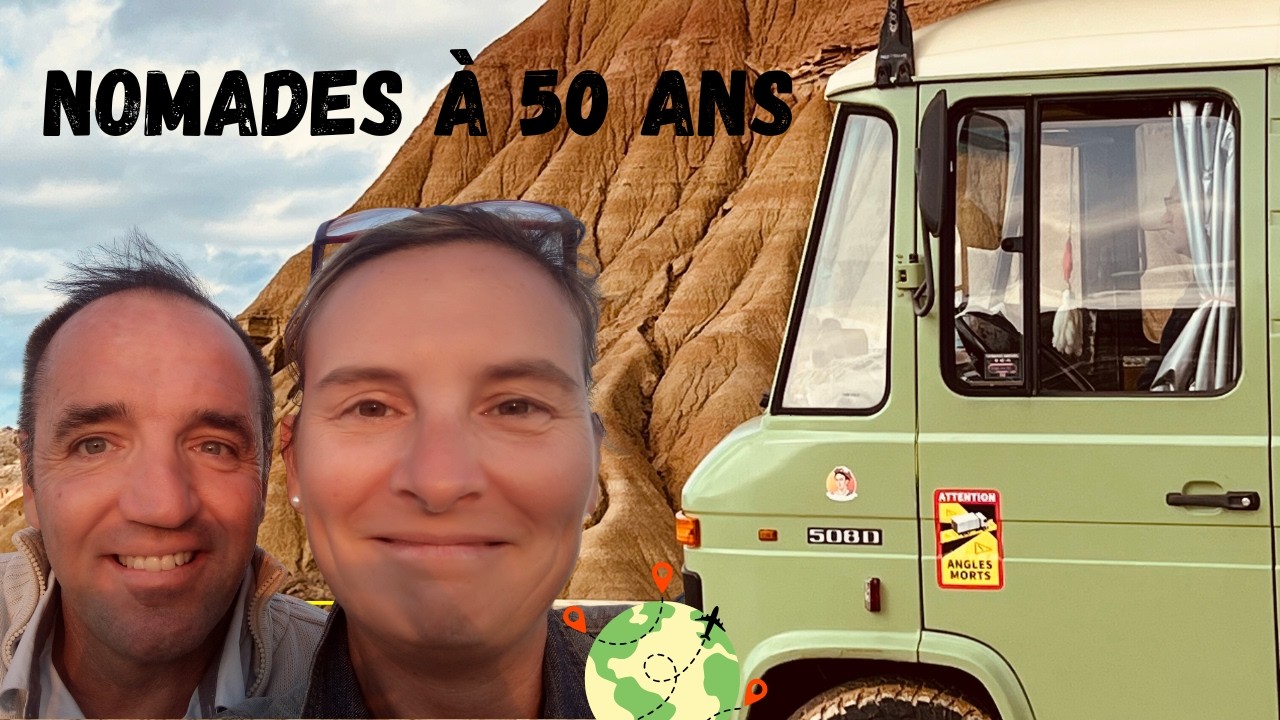 La Fille du Vent: la vie nomade en Mercedes 508 de 1984!