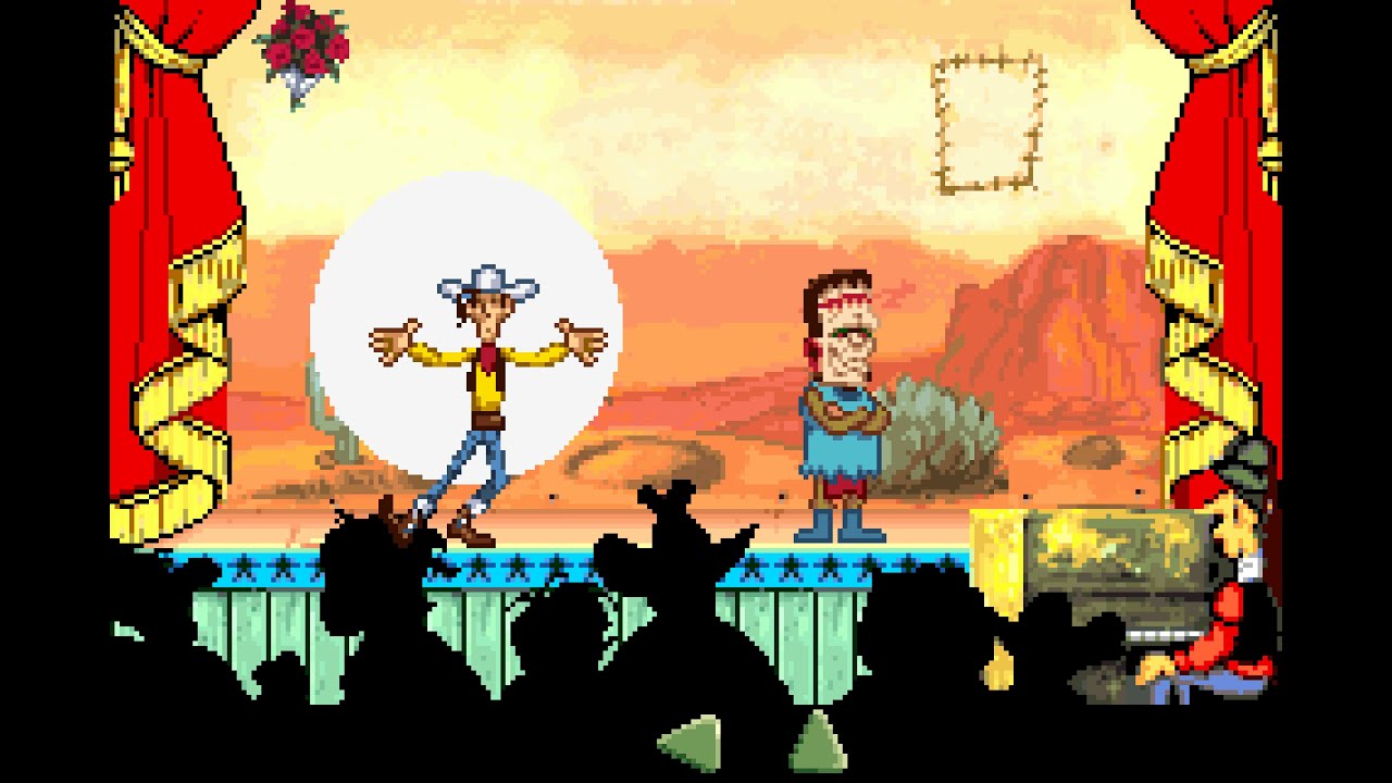 Lucky Luke: Wanted! Game Boy Advance 2 player VS Mode 60fps