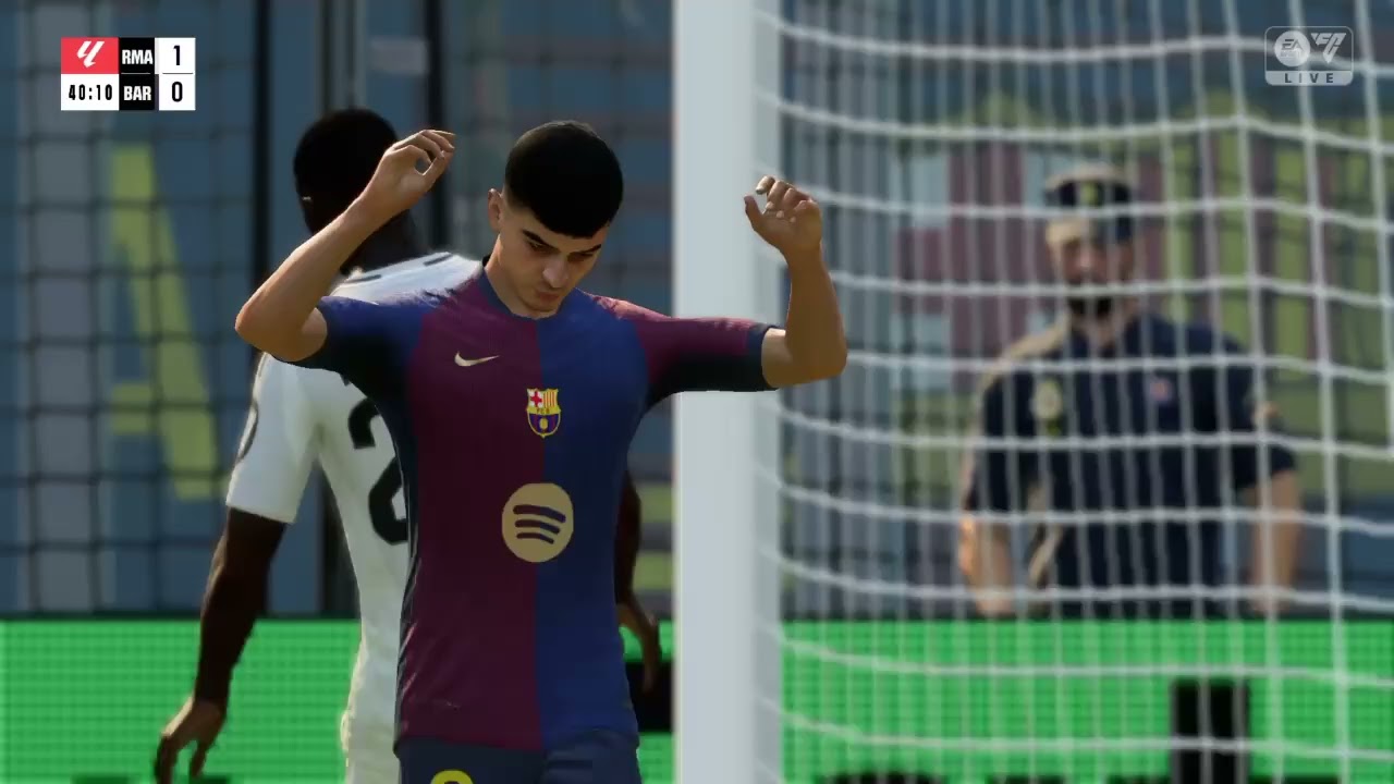 REAL MADRID X BARCELONA,MBAPPE DA SHOW E O REAL MADRID VENCE O BARCELONA [FC25