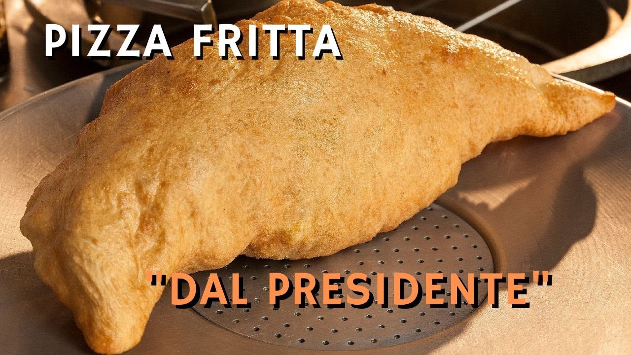 Pizze Fritte Straordinarie nella famosa Pizzeria 