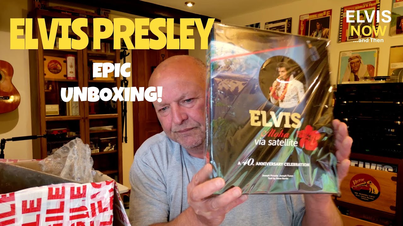 Elvis Presley EPIC Final Curtain Box Set | Elvis On Tour Deluxe Edition and Aloha 40th Book unboxing