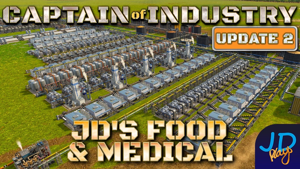 JDs Food Processor & Medical BP 🚜 JD's Blueprints 👷 Капитан индустрии
