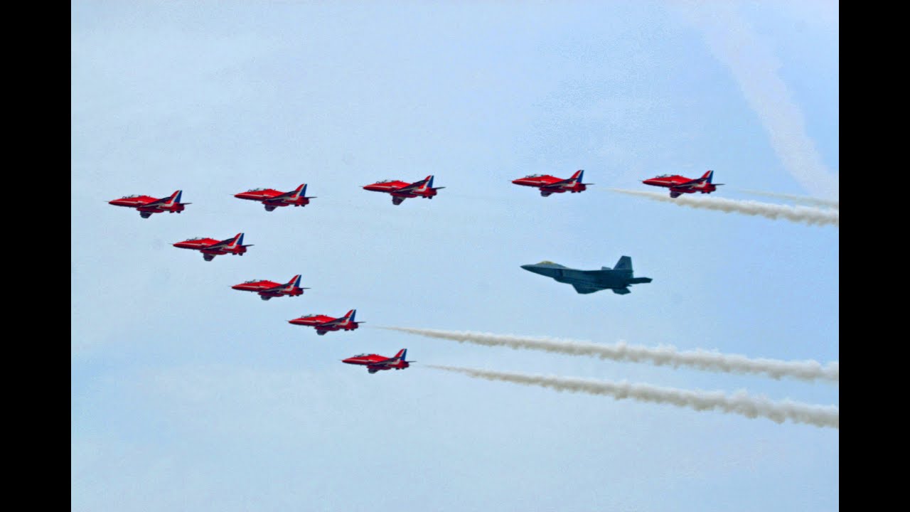 BEST AIRSHOW COMPILATION EVER!?! | CHEROKEE MEDIA | Red Arrows, Raptor, Tucker, Blue Angels