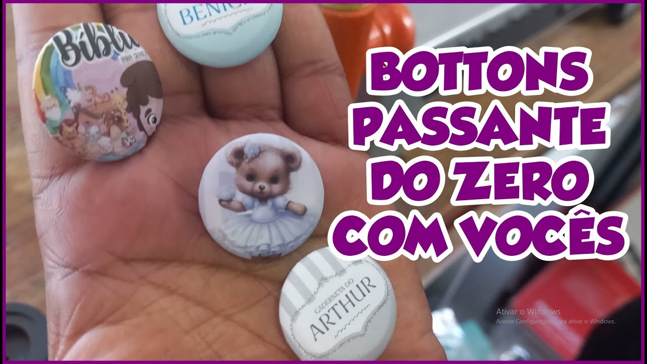 COMO FAZER BOTTON PASSANTE PARA CADERNETA DE SAÚDE , PLANNERS E AGENDAS | JUUH DOS SANTOS