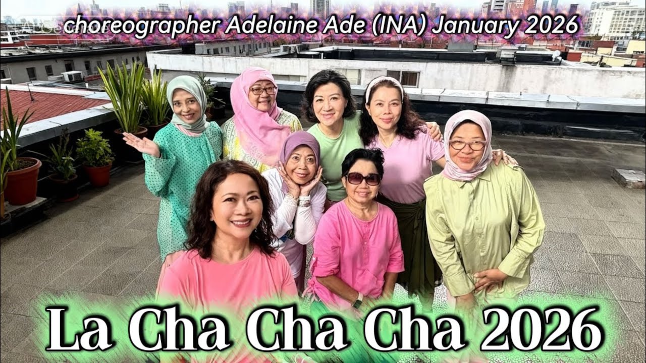 LA CHA CHA CHA Linedance choreographer Adelaine Ade (INA) demo by Gardenia LD
