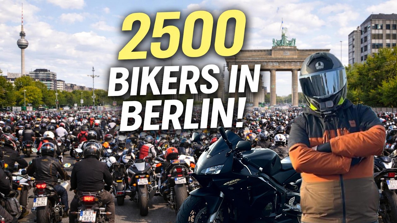 2500 Motorcycles Open the 2026 Riding Season in Berlin! | Massive RideOut (7KM Long!)