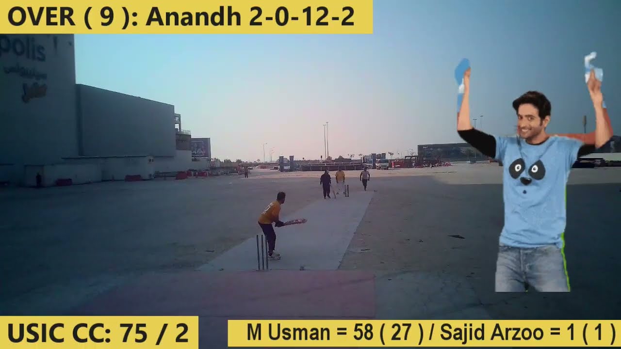 First Innings Complete Friendly Cricket Match Yateem CC vs USIC CC