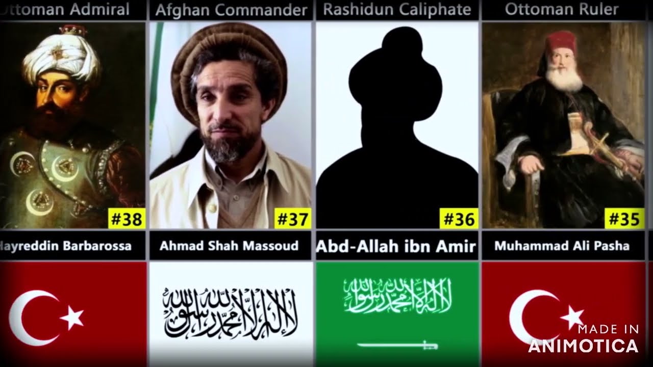 100 Greatest Muslim Generals in history / Part II