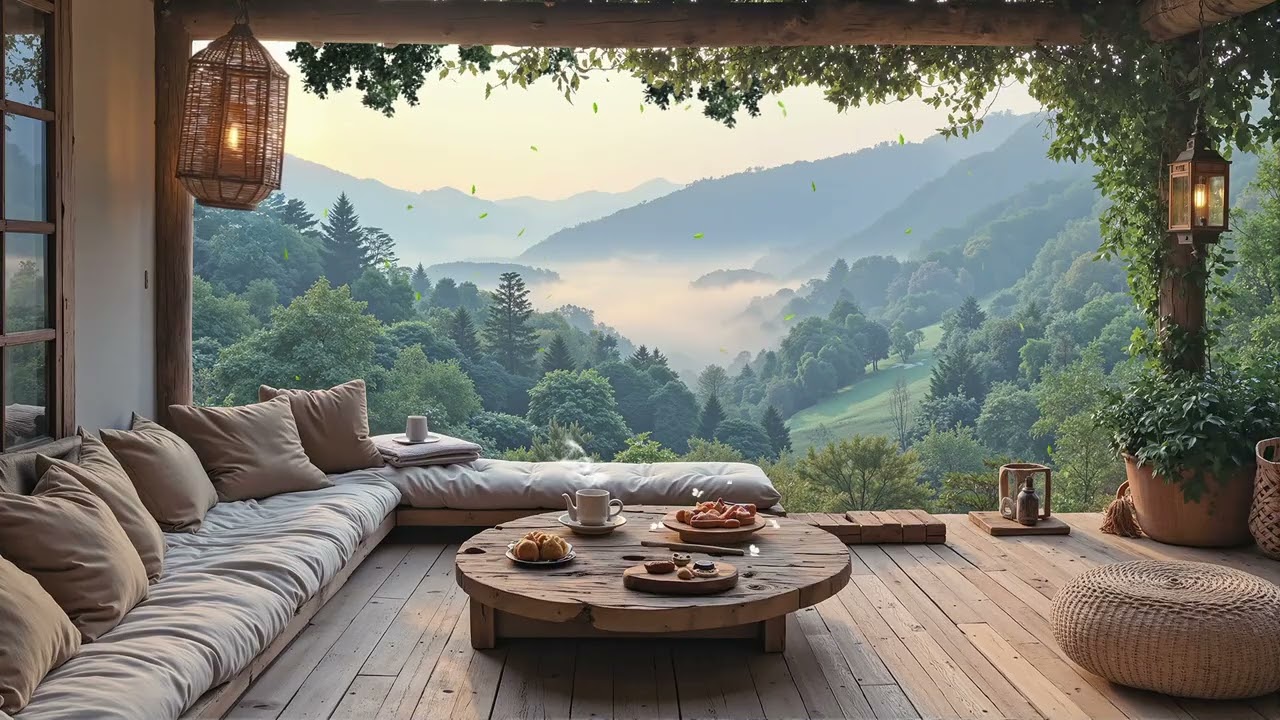 Spring Porch Jazz ☀️ Light Smooth Jazz Music for Relaxing Mornings, Sunshine & Fresh Air