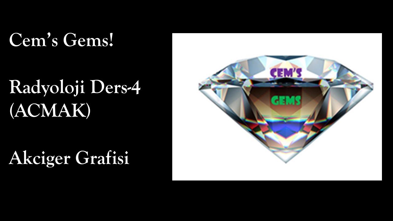Cem's Gems Tip Ogrencilerine Yonelik Interaktif Radyoloji Dersleri-4 (ACMAK)