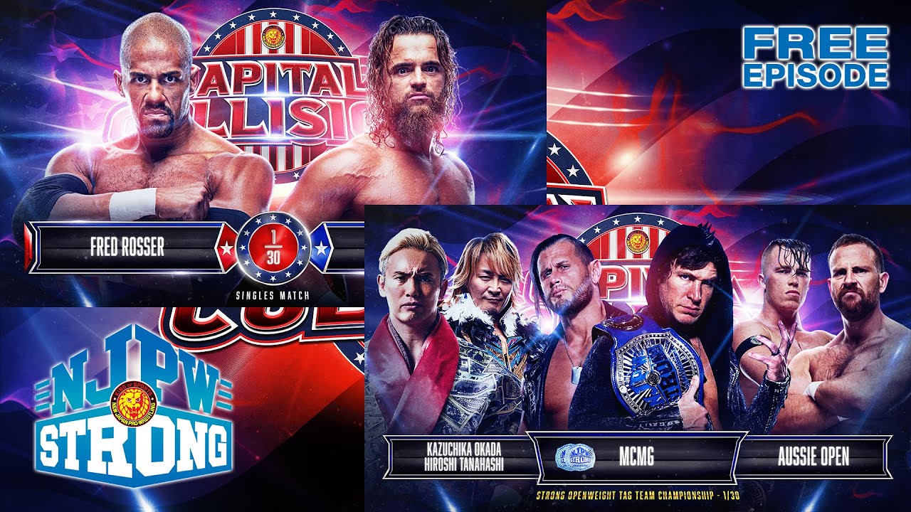 FREE FULL EPISODE! Aussie Open vs Motor City Machineguns vs Okada & Tanahashi! | STRONG on Demand