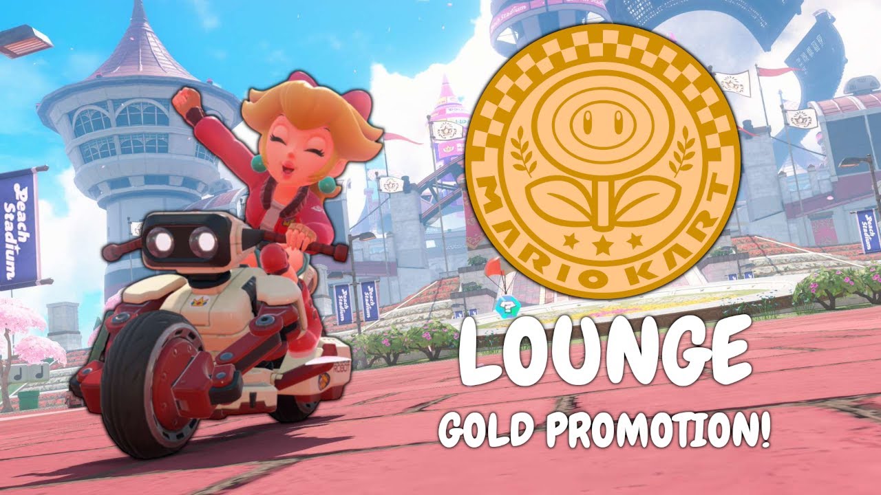 Mario Kart World Lounge - Gold Promotion Game