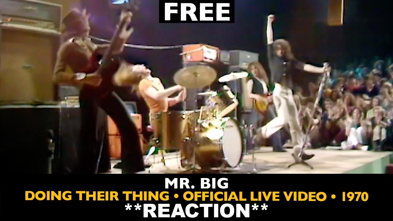 Musicians REACT to Free: Mr. Big (1970 Official Live Video, Doing Their Thing)