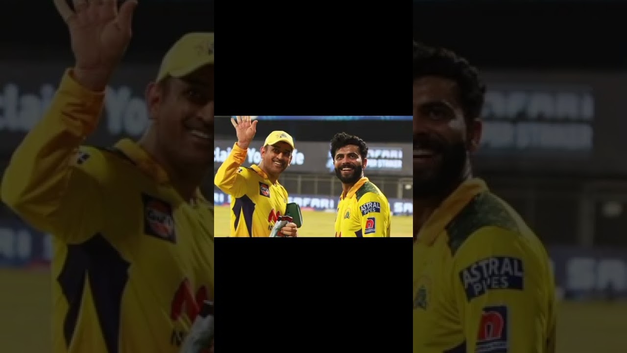 Dhoni Jadeja status #cricket #cskfans #dhonifan #ravindrajadeja #cskcaptain #msd #maahi #captaincool