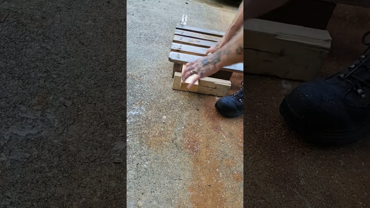 breaking this pallet down the easy way