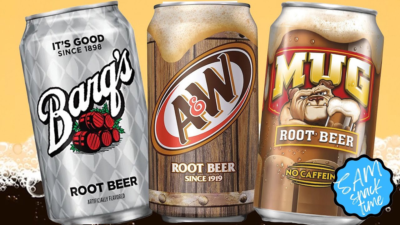 MUG против A&W против BARQ'S — дегустация корневого пива