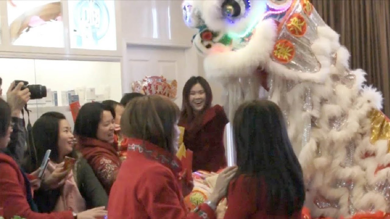 Toronto latyip LED lion dance 2014 @ New Kennedy Square Part B
