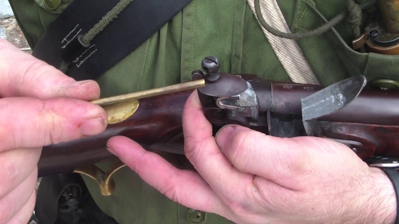 1800 Pattern Baker Rifle:  Flint and Lock Maintenance
