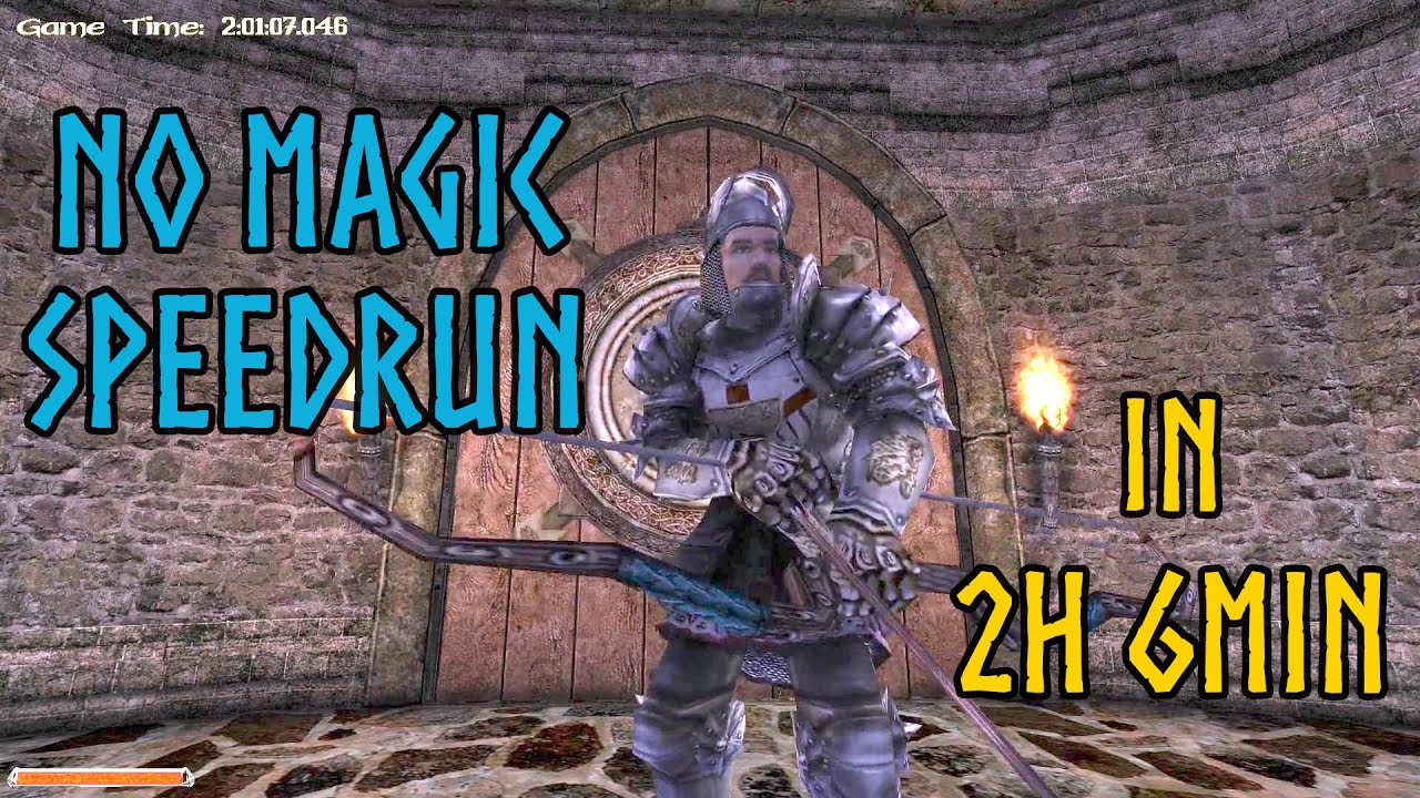 Gothic 2 NotR No Magic Speedrun in 2h 6min (100% Glitchless) [Bow Only]